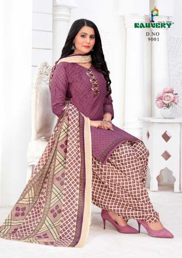 Kauvery Festival Vol-9 Cotton Designer Readymade Suit